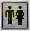 UNISEX RESTROOM DOOR SIGN