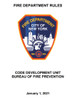 NYC Fire department rules Form