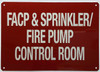 Facp And Sprinkler Fire Pump Control Room