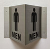 Corridor Men restroom -Men restroom Hallway  -le couloir Line