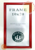 RED Poster Frame 10x20 Inches, snap frame, Outdoor Poster Display Unit Sign