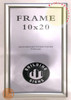 Signage  SILVER Poster Frame 10x20 Inches, snap frame, Outdoor Poster Display Unit