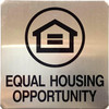 Sign EQUAL HOUSING OPPORTUNITY SYMBOL