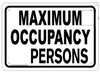 Maximum Occupancy Persons