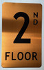 2nd Floor  Sign