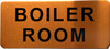 BOILER ROOM  Sign