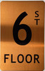 6TH Floor  Signage