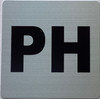 Signage Apartment number PH