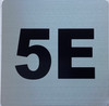 Sign Apartment number 5E