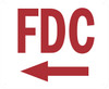 FDC Arrow Left Sign