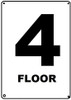 Floor number Sign