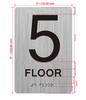 FLOOR  5 Sign