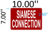 SIGN SIAMESE CONNECTION