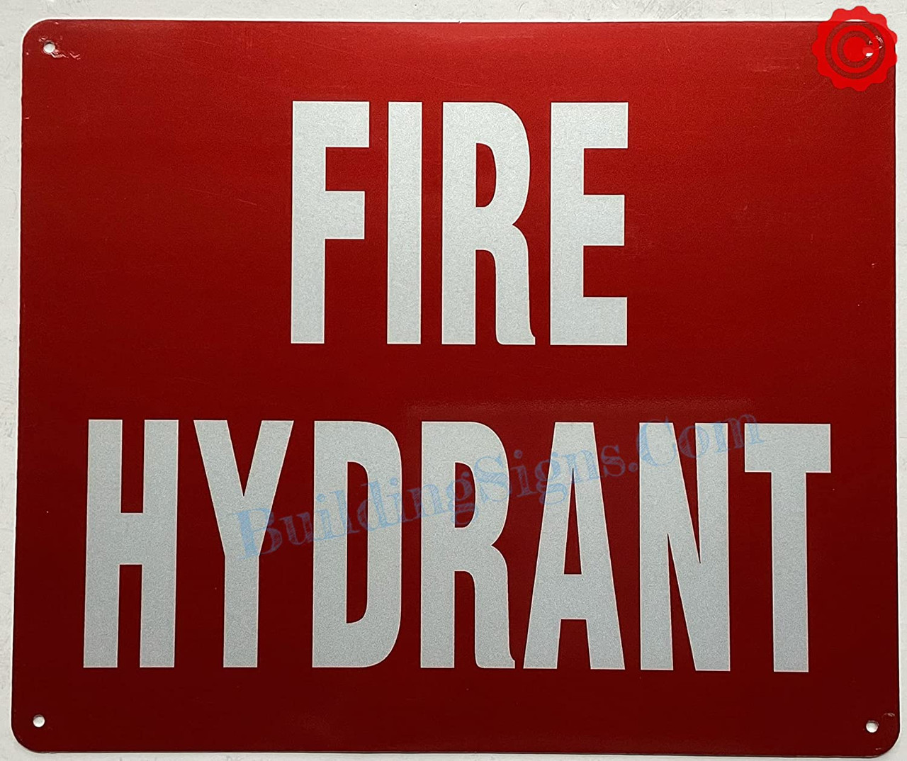 Fire Hose Hydrant Sign in.with [Graphic Only] Fire Hydrant Symbol