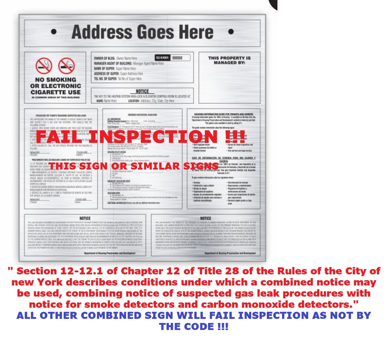  90-Day Mechanical and Federal Annual Inspection Form