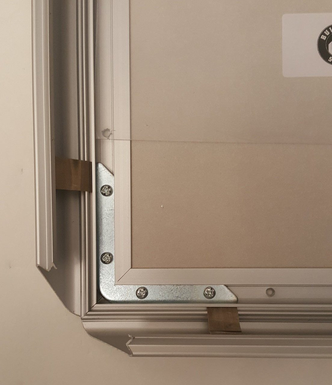 GA Tax Certificate frame Heavy Duty