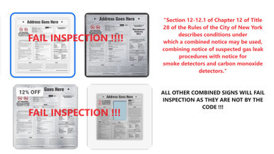 NYC HPD - FULL SIGNS PACKAGE