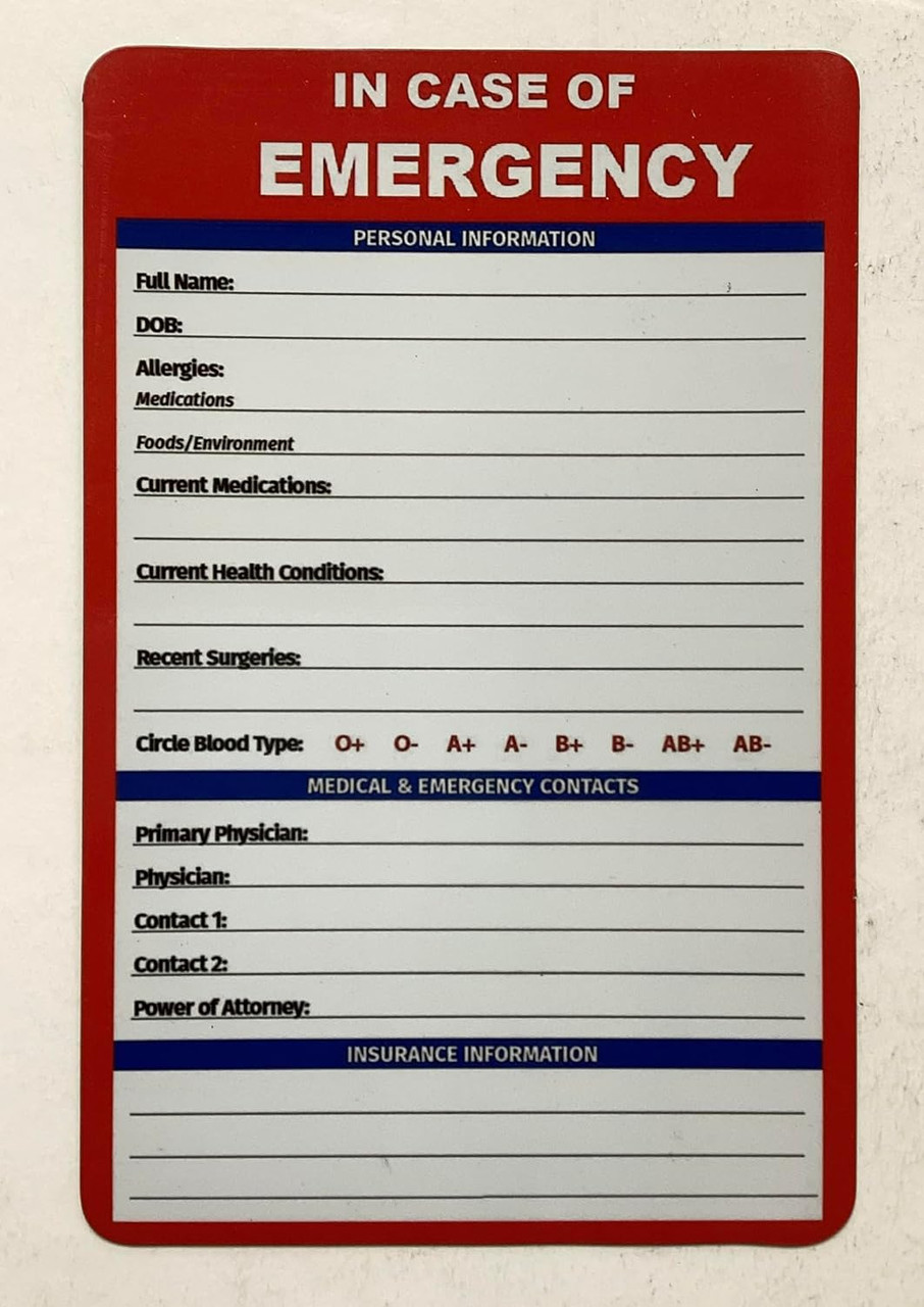 2-pcs-ice-medical-card-for-seniors-in-case-of-emergency-fridge-magnet-with-marker-refrigerator-safety-important-phone-numbers-call-list-for-first-responders-magnet-8-5x5-5-hpdsigns-nyc for Free Printable In Case Of Emergency Card 2 pcs- ICE Medical Card for Seniors - in Case of Emergency Fridge Magnet with Marker - Refrigerator Safety Important Phone Numbers Call List for First Responders (Magnet, 8.5x5.5) - HPDSIGNS.NYC for Free Printable In Case Of Emergency Card