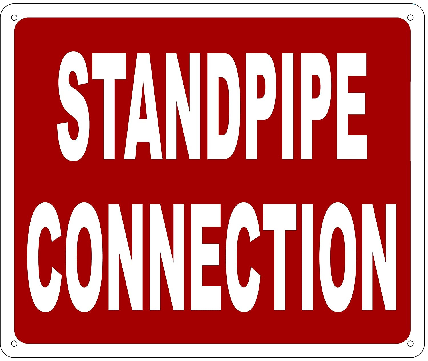 Dry Standpipe Connection Sign