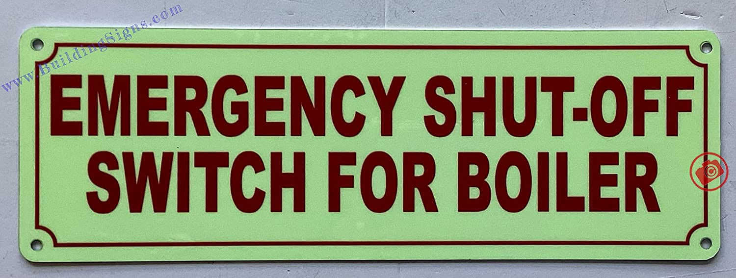 EMERGENCY SHUTOFF SWITCH FOR BOILER