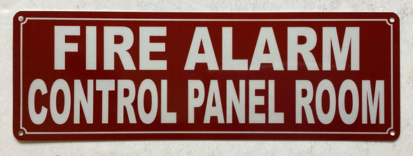 NYC FIRE ALARM CONTROL PANEL ROOM SIGN