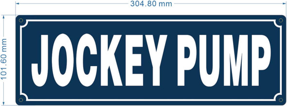 NYC JOCKEY PUMP SIGN