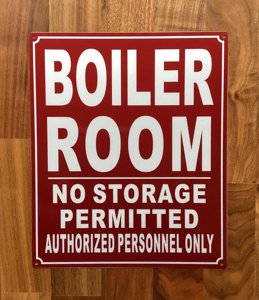 NYC BOILER ROOM SIGN