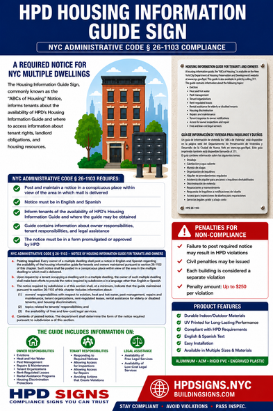 HPD HOUSING INFORMATION GUIDE  26-1103  ( PDF FILE)
