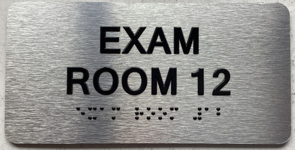 EXAM ROOM 12 Sign