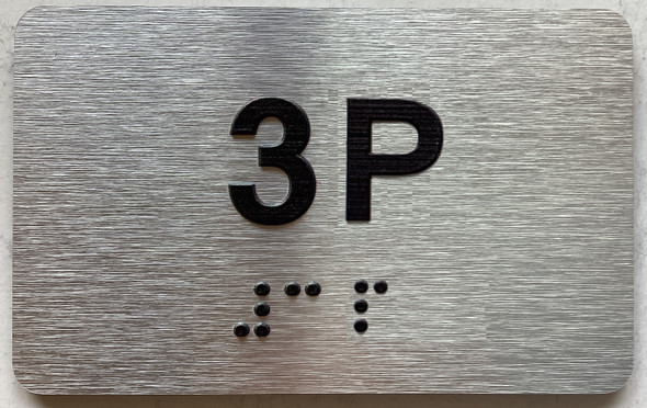 APT# 3P SILVER Sign