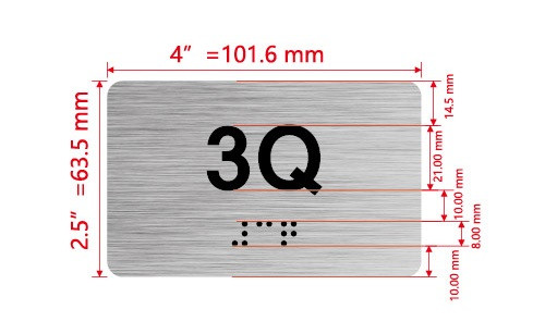 APT# 3Q SILVER Hpd Sign