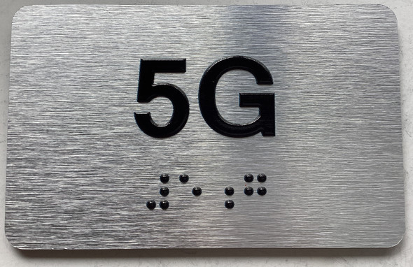 APT# 5G SILVER Sign