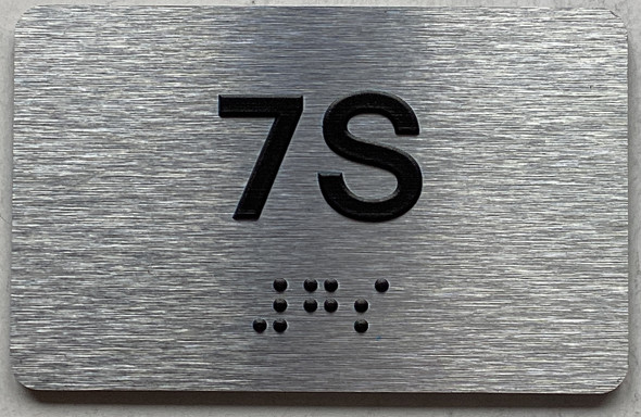 APT# 7S SILVER Sign