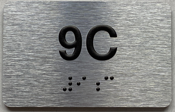 APT# 9C SILVER Sign