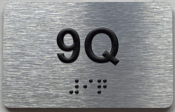 APT# 9Q SILVER Sign