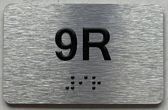 APT# 9R SILVER Sign