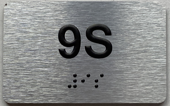 APT# 9S SILVER Sign