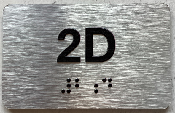 APT# 2D Sign