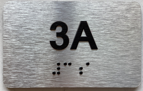 APT# 3A Sign