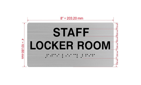 The Staff Locker Room Hpd Sign