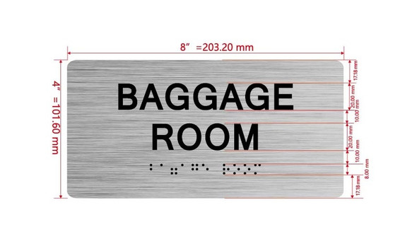 The Baggage Room Hpd Sign