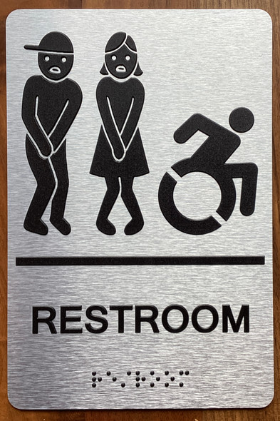 Restroom Accessible Sign