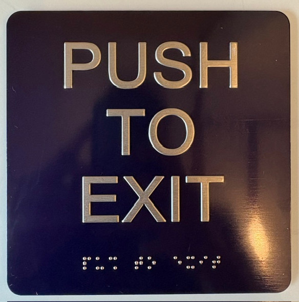 Push to exit