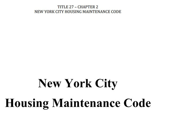 25 NYC Housing Maintenance Code Safety Requirements Every Landlord Should Know (pdf file, 2026)