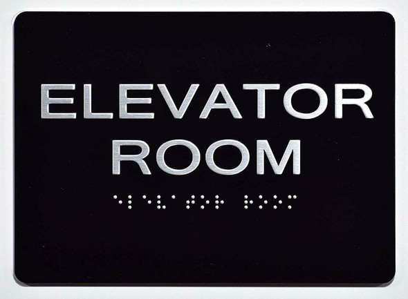 Elevator Room Sign   The Sensation line -Tactile Signs  Ada sign