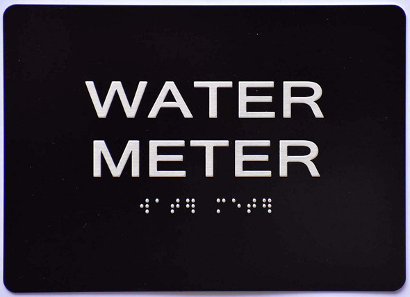 Water Meter  -(Aluminium, /Silver) The Sensation line
