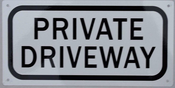 Private Driveway Signage