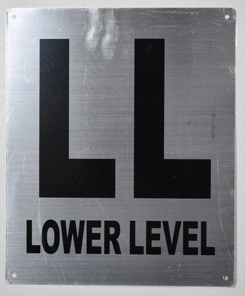 Lower Level Sign
