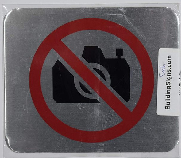 NO Pictures Symbol Sign