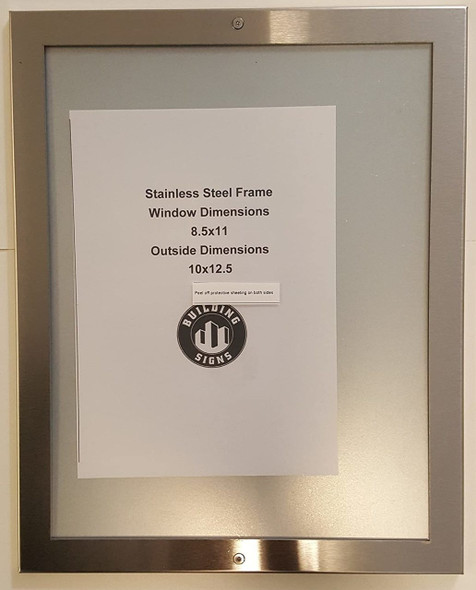 ELEVATOR PICTURE FRAME stainless Steel